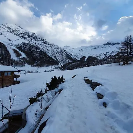 Ski-In Cosy Studio Saas Fee Exteriér fotografie